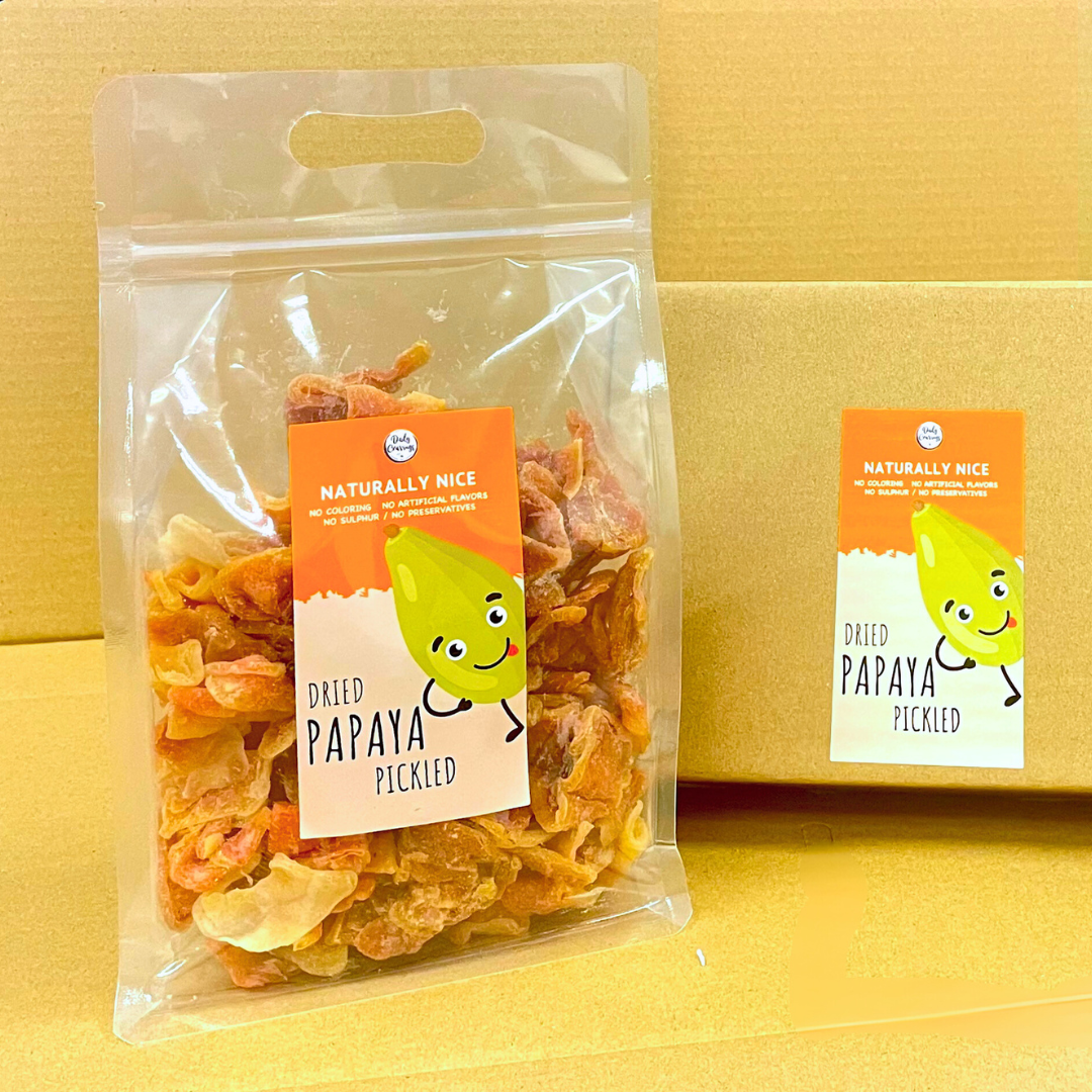Naturally Nice Dried Papaya Pickled 320g Value Pack Daily-Cravings.com