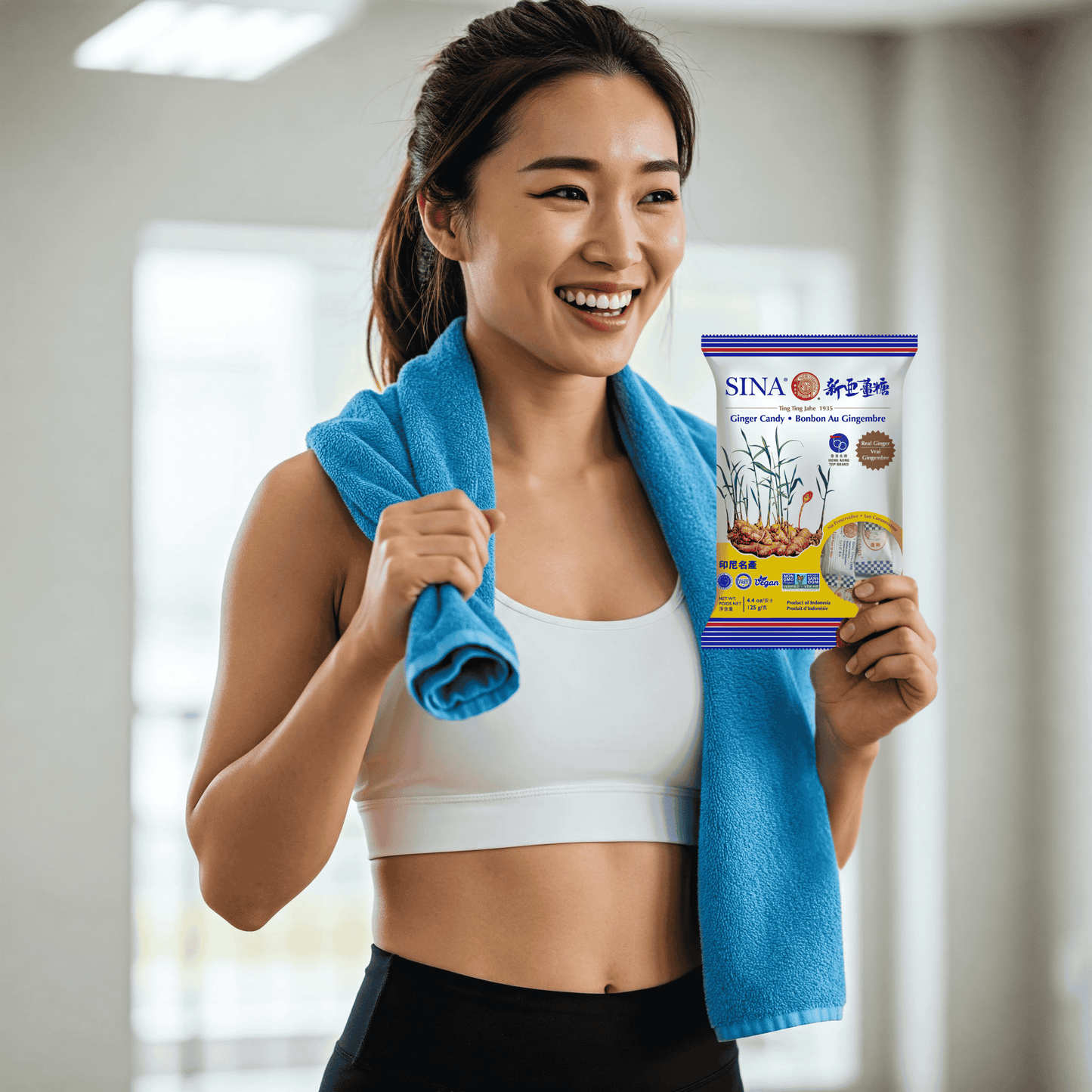 SINA Ginger Candy | Orange Ginger | Made from Fresh Ginger | 125g Pack Daily-Cravings.com