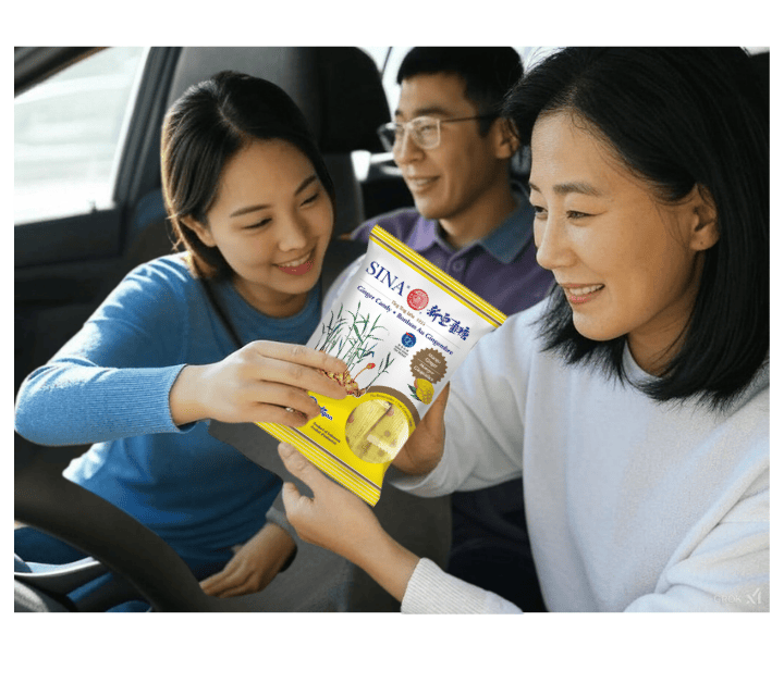 SINA Ginger Candy |Mango Ginger  | Made from Fresh Non GMO Ginger | 125g Pack Daily-Cravings.com