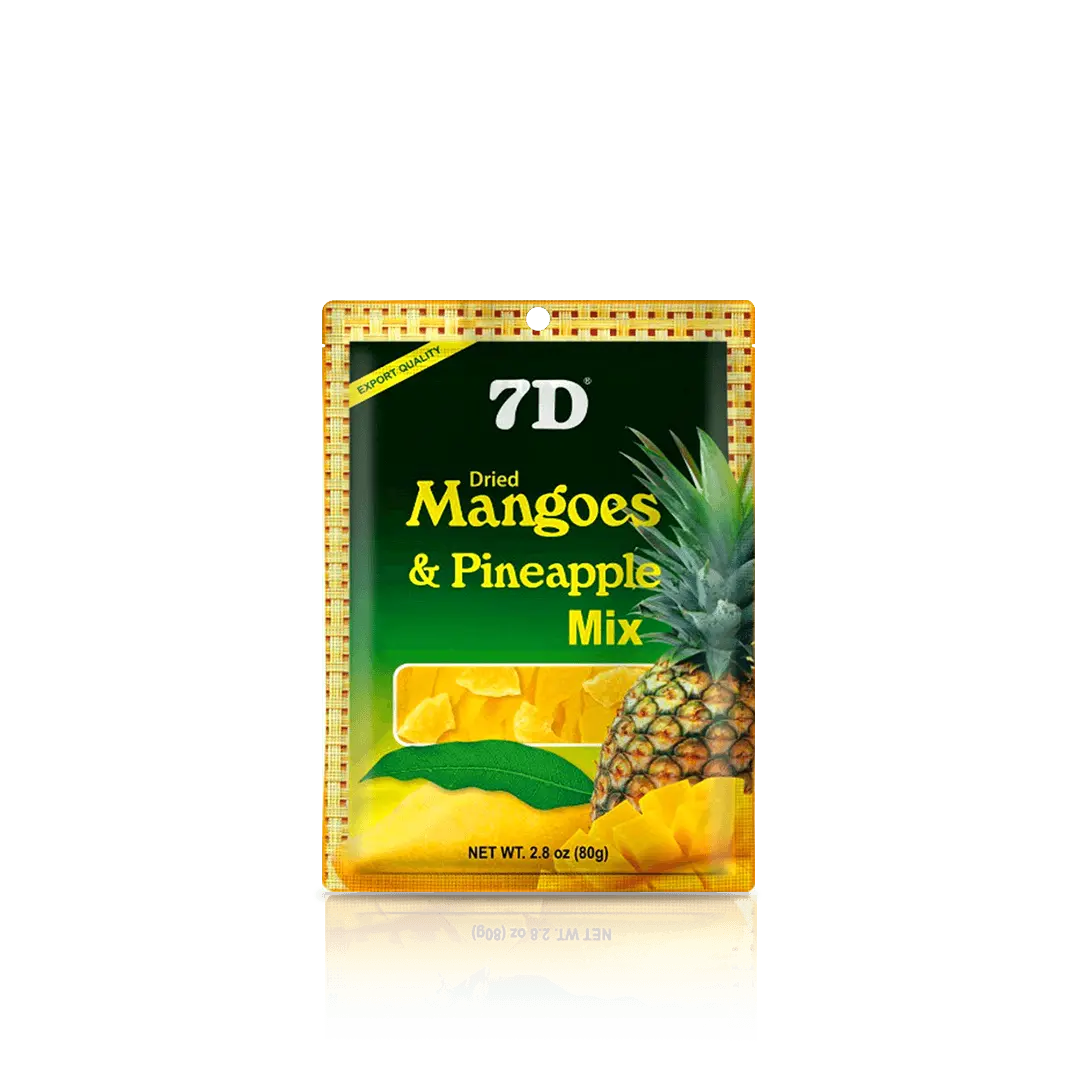 7D Dried Mango Pineapple Mix (80g) 7D