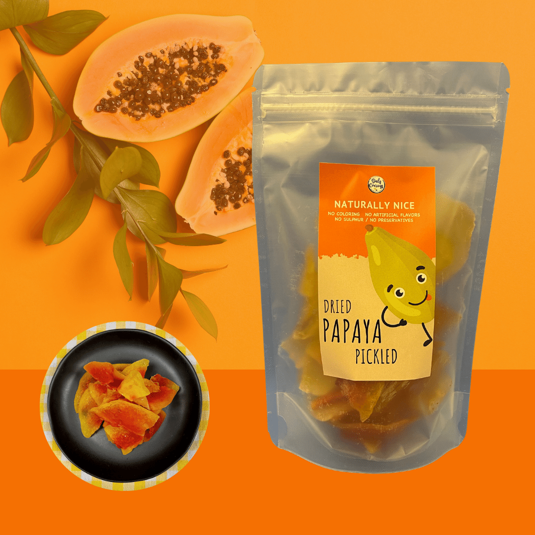 Naturally Nice Dried Papaya Pickled 100g Daily-Cravings.com